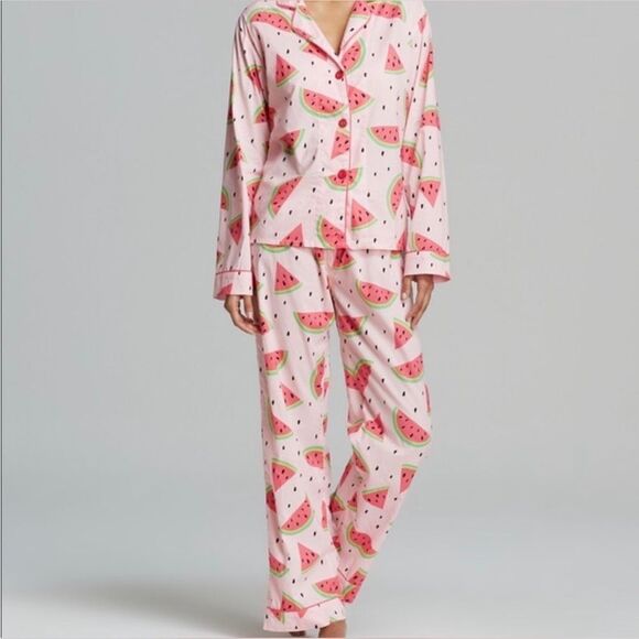 PJ salvage watermelon pajama top M - Picture 1 of 8
